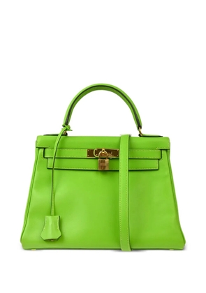 Hermès Pre-Owned 1998 Kelly 28 two-way bag - Green