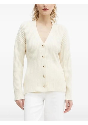 Bruuns Bazaar ribbed cardigan - Neutrals