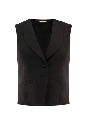 Alexis Oliver buttoned top - Black