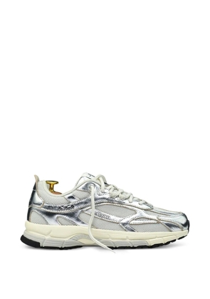 TheMercer. Re-Run metallic panelled sneakers - Silver