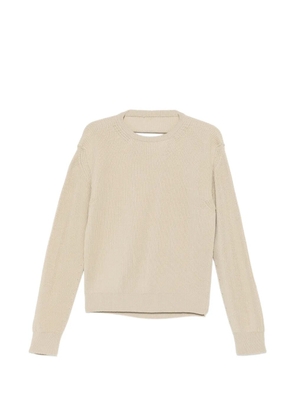 Rick Owens ribbed jumper - Neutrals