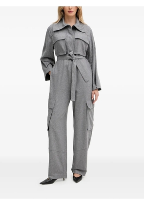 BOSS belted jumpsuit - Grey