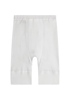 DRIES VAN NOTEN cotton shorts - Grey