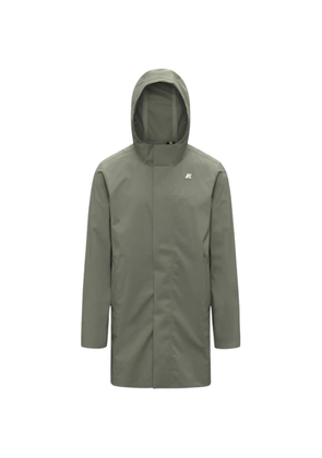 K-Way tOMMY hooded coat - Green