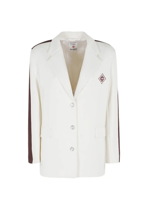 Casablanca stripe blazer - White