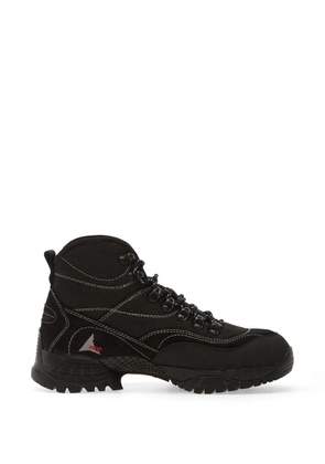 ROA Andreas Raw lace-up sneakers - Black