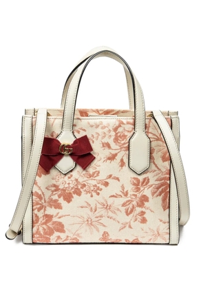 Gucci Pre-Owned small Herbarium tote bag - White
