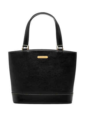 Burberry Pre-Owned 2000-2017 Leather tote bag - Black