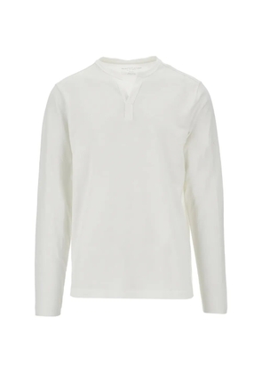 Majestic Filatures V-neck long-sleeved T-shirt - White