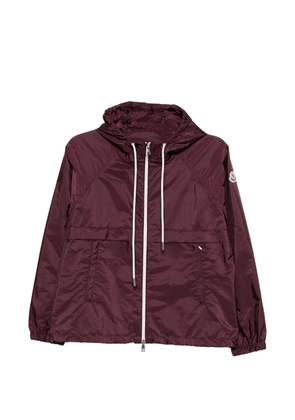 Moncler Coquelicot hooded zip jacket - Red