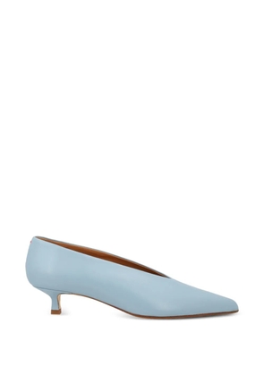 Aeyde Clara leather pumps - Blue