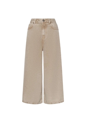 PINKO logo-embroidered jeans - Neutrals