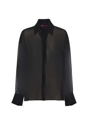 PINKO tie-neck shirt - Black