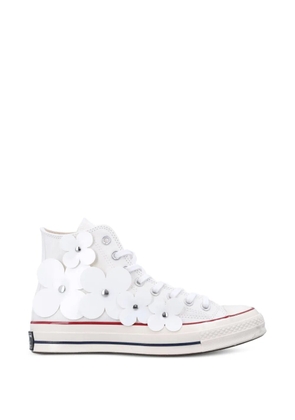 Converse Chuck 70 flower-applique sneakers - White
