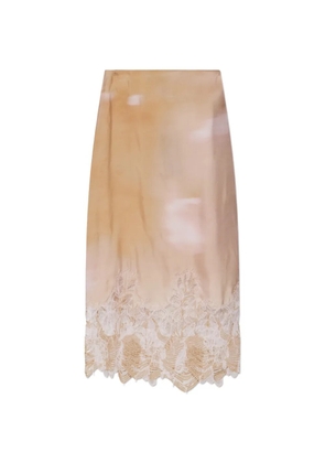 Fabiana Filippi lace skirt - Neutrals