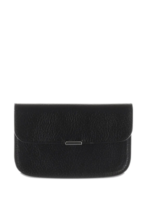 LEMAIRE leather cardholder - Black
