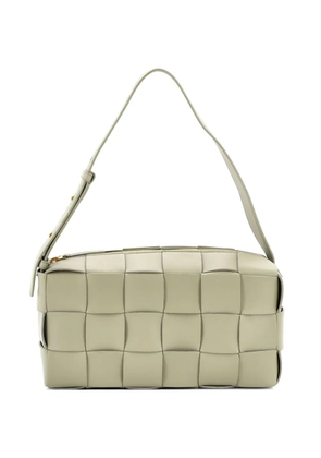 Bottega Veneta Pre-Owned Brick Cassette Maxi Intrecciato Leather shoulder bag - Green