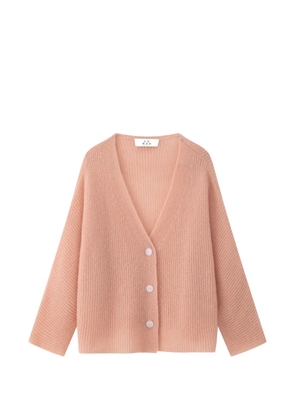 LU REN V-neck buttoned cardigan - Orange