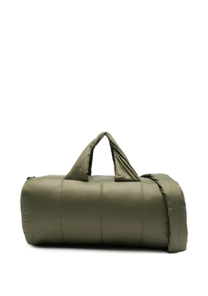 DEHA logo-detail quilted duffle bag - Green