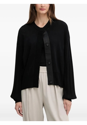 Armani Exchange buttoned cardigan - Black