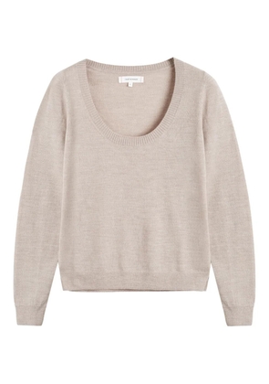 Chinti & Parker scoop-neck sweater - Neutrals