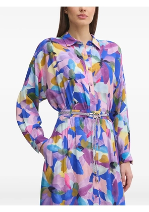 La Petite Française Cheryl floral shirt - Blue