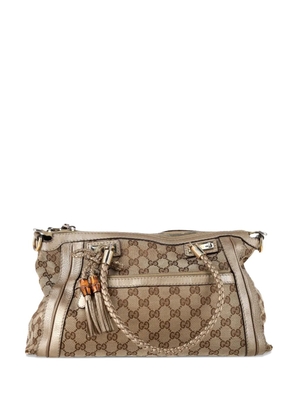 Gucci Pre-Owned Bella GG-pattern tote bag - Neutrals