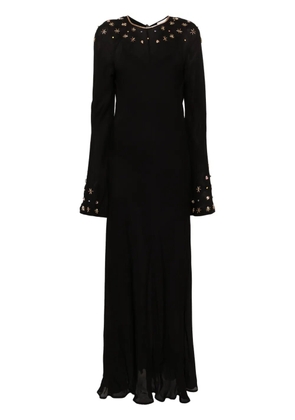 Forte Forte crystal-embellished maxi dress - Black