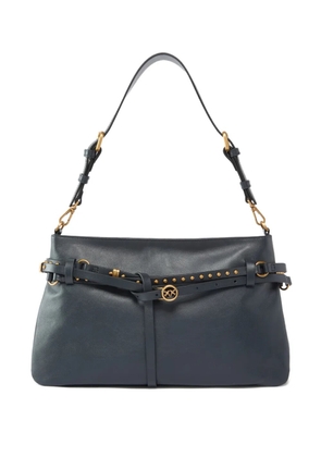 PINKO studded leather shoulder bag - Grey