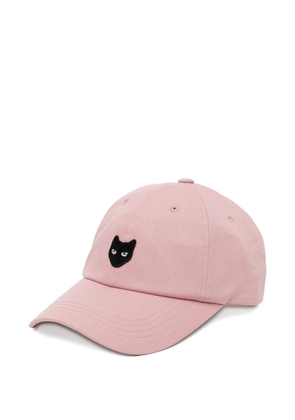 SONGZIO panther-patched ball cap - Pink