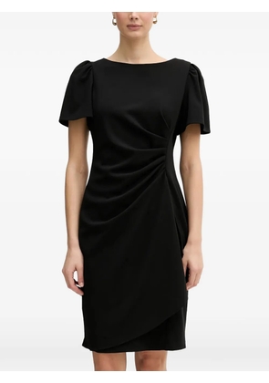 DKNY ruched mini dress - Black