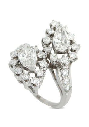 LB Exclusive diamond embellished ring - Silver