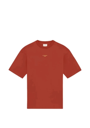 Drôle De Monsieur logo-print T-shirt - Red