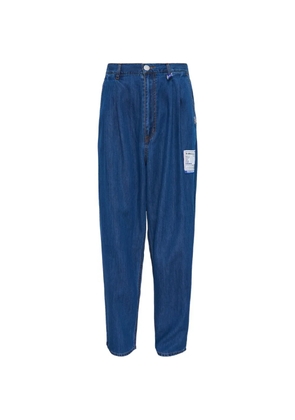 Maison MIHARA YASUHIRO wide tapered trousers - Blue