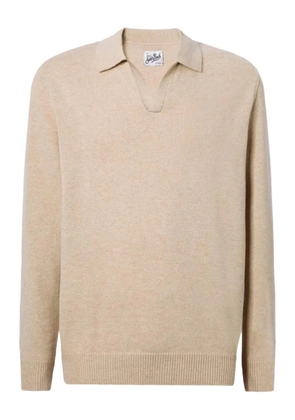 MC2 Saint Barth polo-collar sweater - Neutrals
