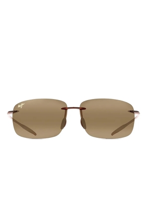 Maui Jim Breakwall rimless sunglasses - Brown