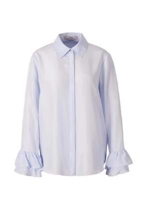 Dorothee Schumacher ruffled shirt - Blue