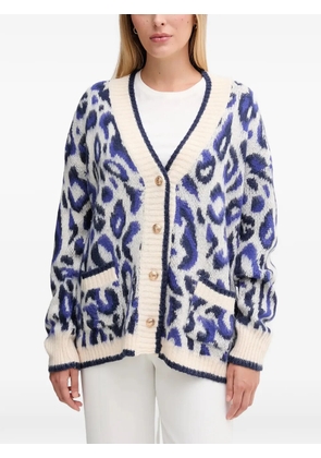 Gaudi leopard-print button-up cardigan - Neutrals