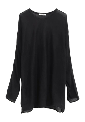 The Row long-sleeve blouse - Black