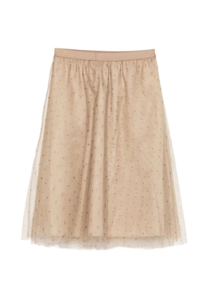 JNBY polka-dot midi skirt - Neutrals