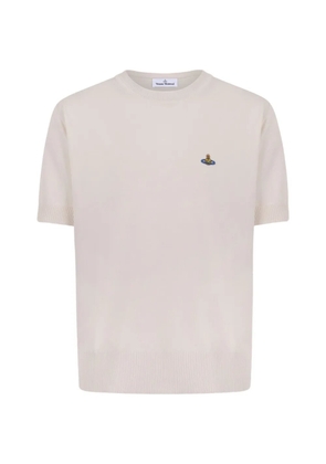 Vivienne Westwood embroidered T-shirt - Neutrals