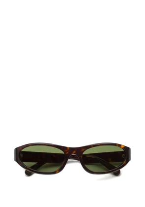 Marni Eyewear x RETROSUPERFUTURE Yozamei biker-frame sunglasses - Brown