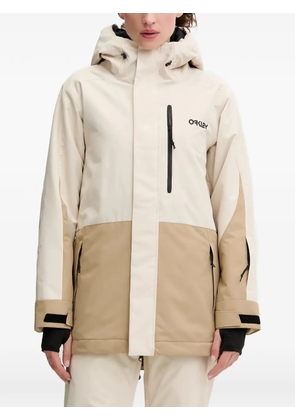 Oakley Tnp Tbt insulated hooded ski jacket - Neutrals
