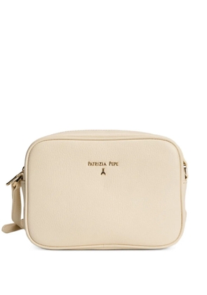 Patrizia Pepe logo crossbody bag - Neutrals