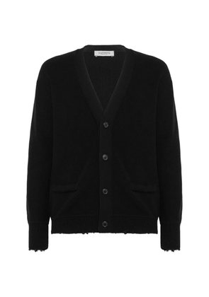 Laneus V-neck cardigan - Black