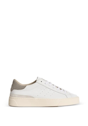 D.A.T.E. Sonica perforated sneakers - White