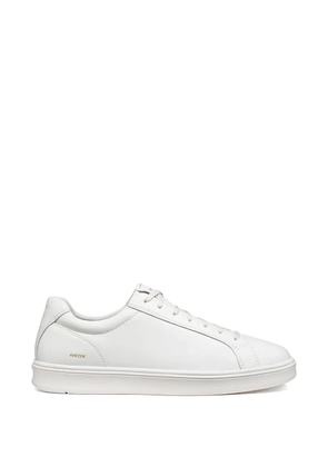 Geox round toe lace-up sneakers - White