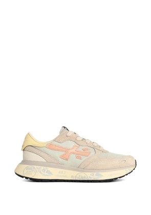 Premiata Lauryn 8184 suede-inserts sneakers - Neutrals