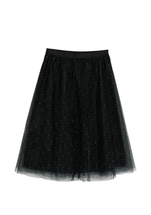 JNBY polka dot layered skirt - Black