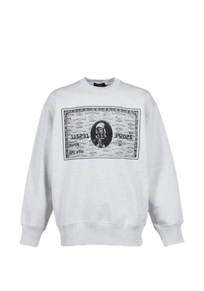 BREATH graphic sweatshirt - Grey